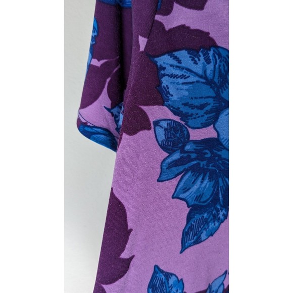 Lularoe Floral Perfect Tee Top Sz Small - Picture 4 of 6